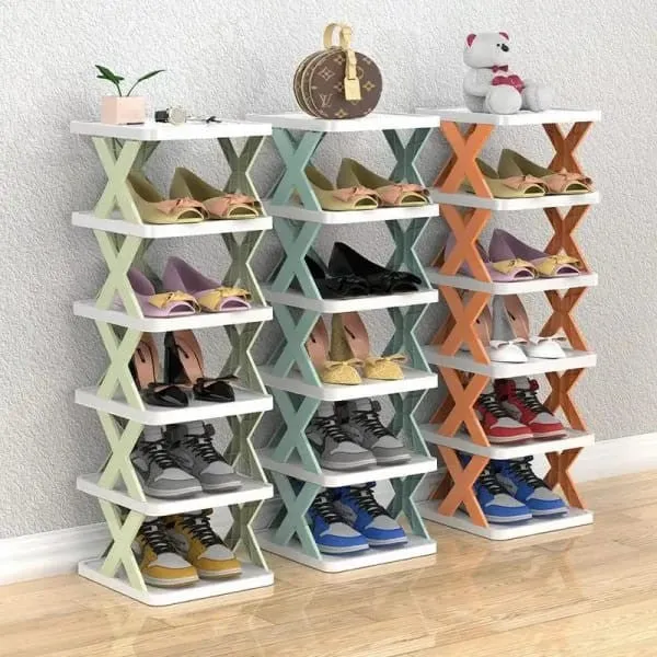 6 Layer Shoe Foldable Rack