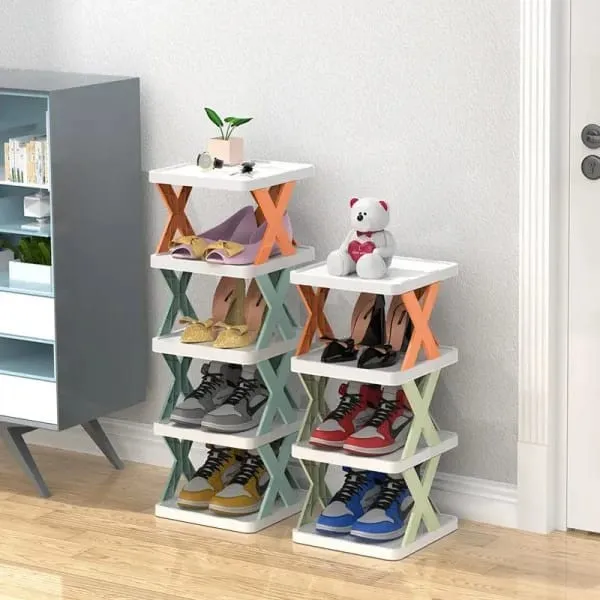 6 Layer Shoe Foldable Rack