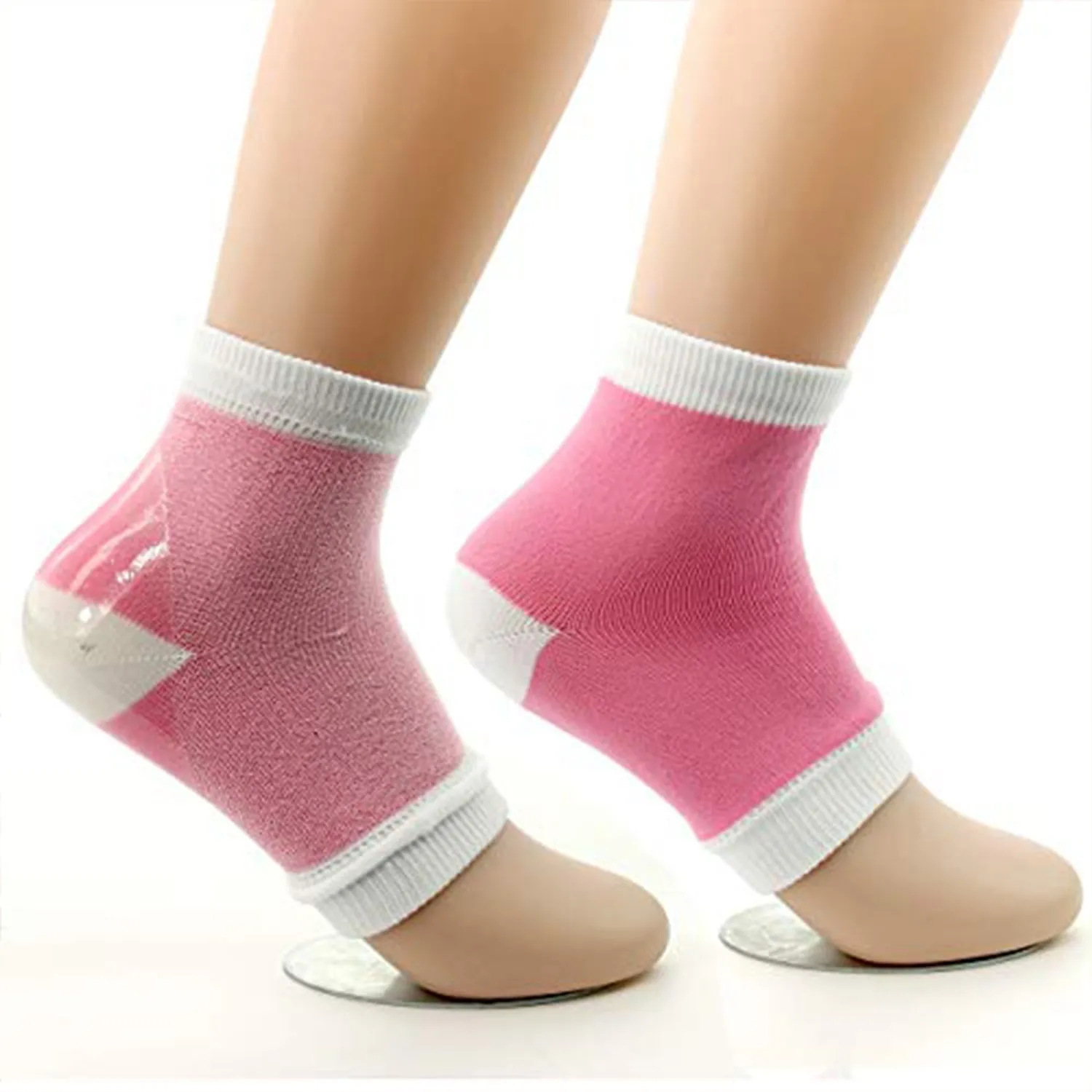 6627 Open Toe Socks for Dry Hard Cracked Skin Moisturizing While You Sleep.