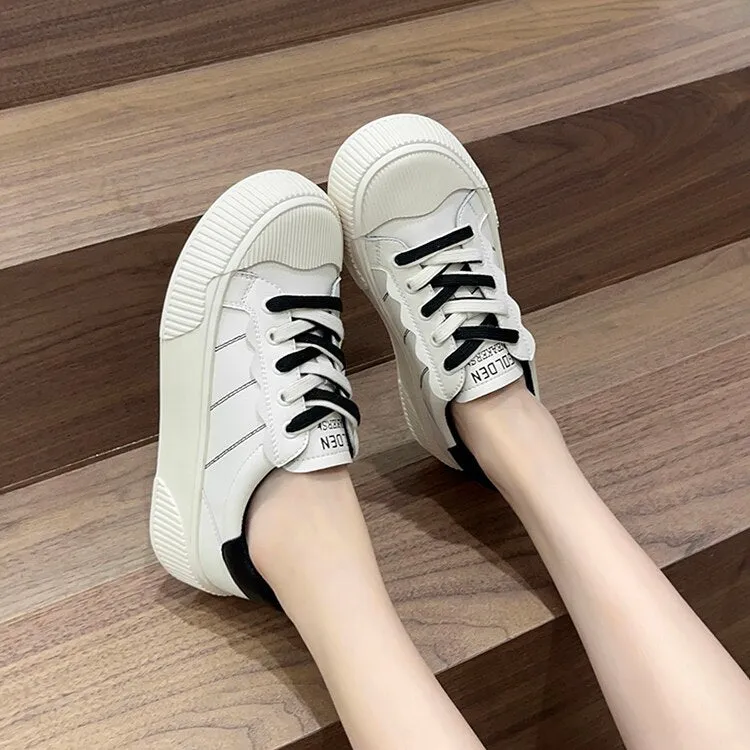 Advbridge Designer Platform Shoes for Women Fashion Sports Flat Shoes Girl Tennis Female Women's Sneakers Free Shipping Large Size 43