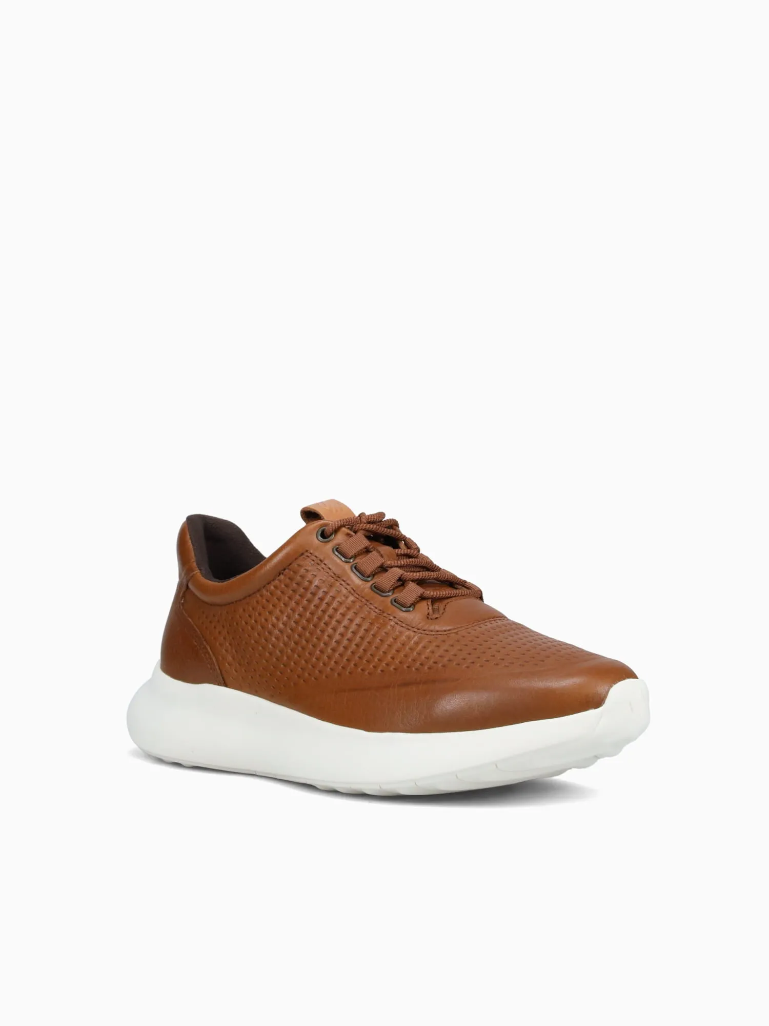 Amherst 2.0 Embossed U Throat Tan Leath