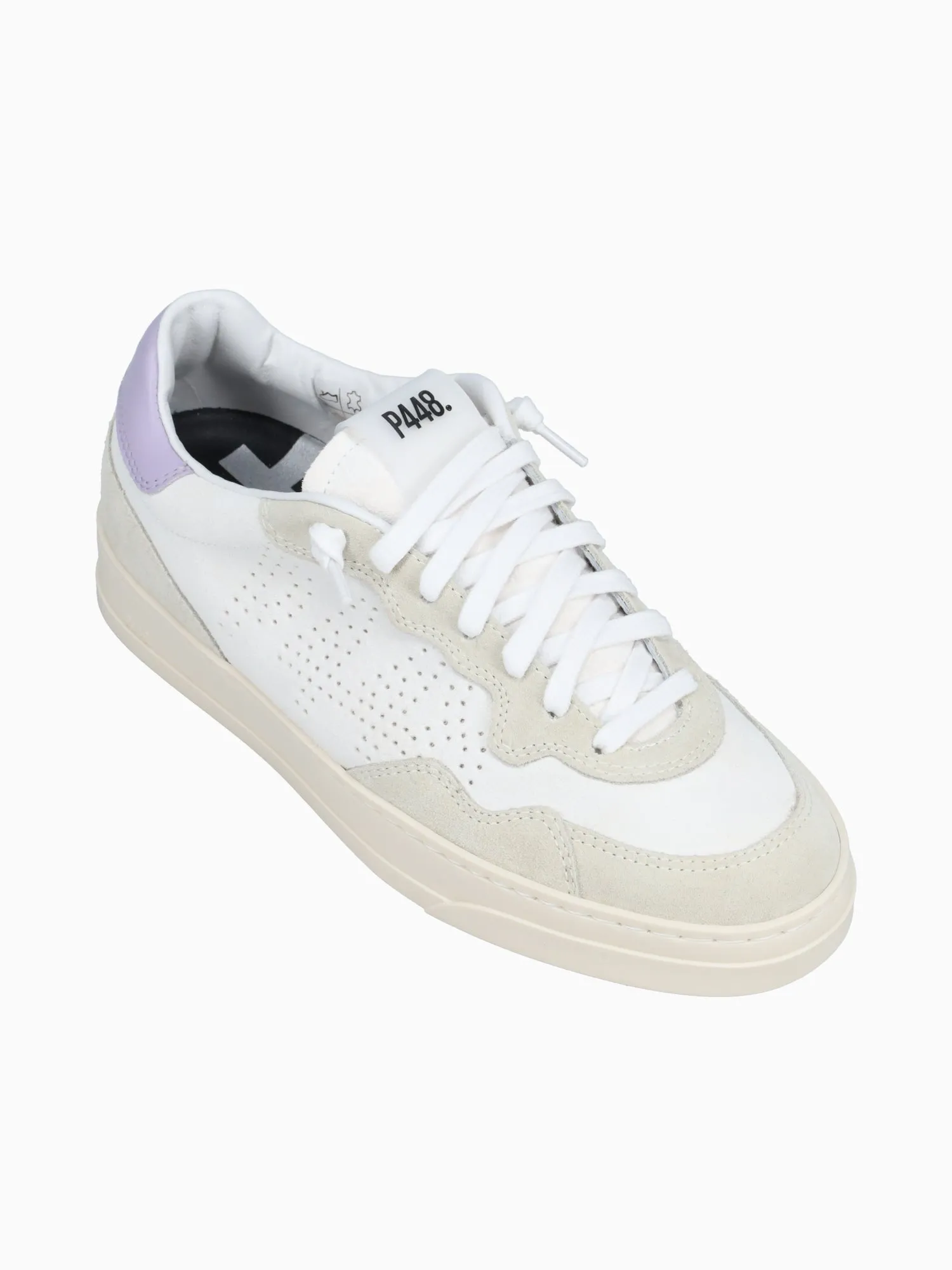 Baliw White Lilac leather