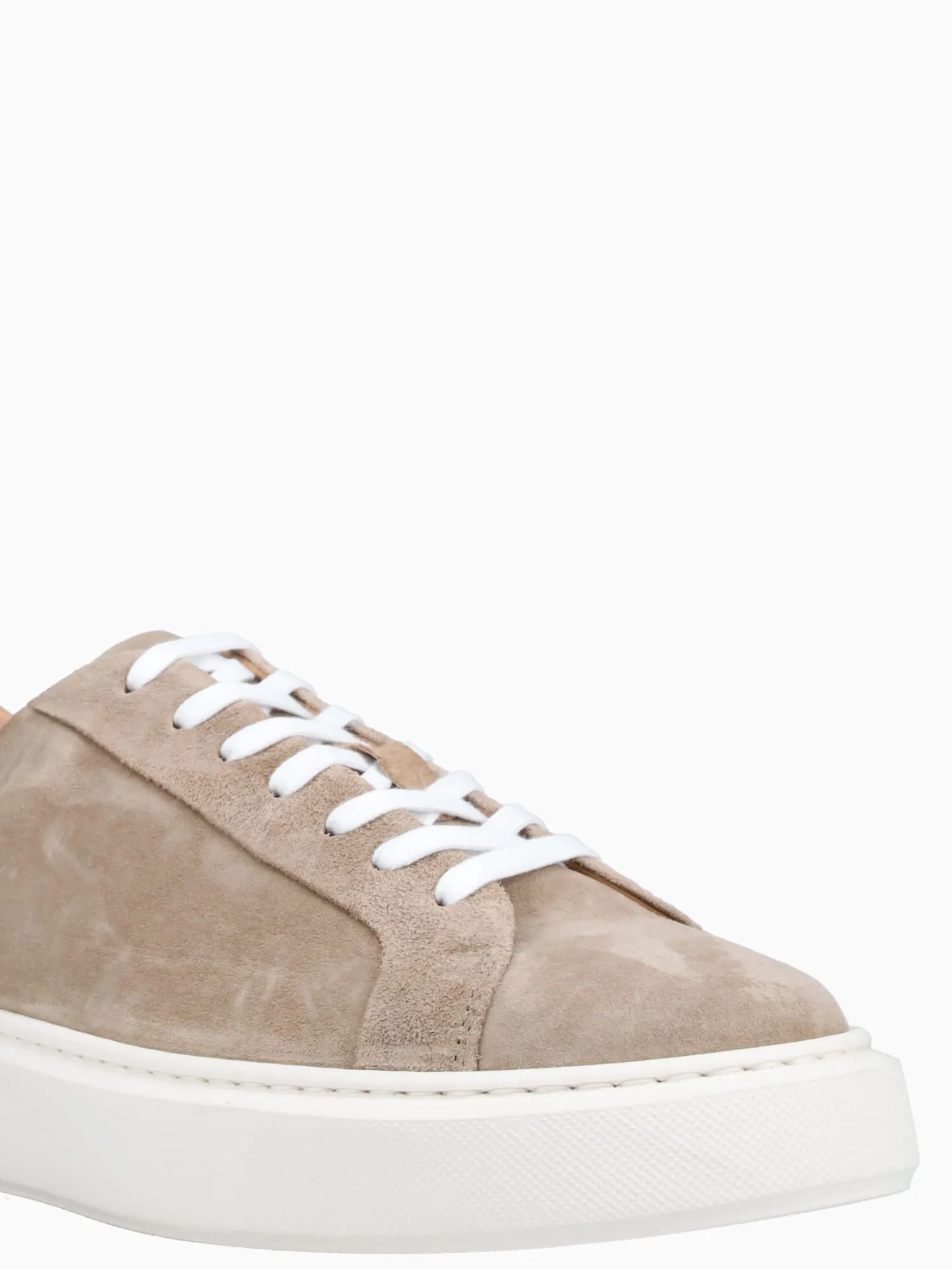 Barolo Sneaker Taupe Water Suede