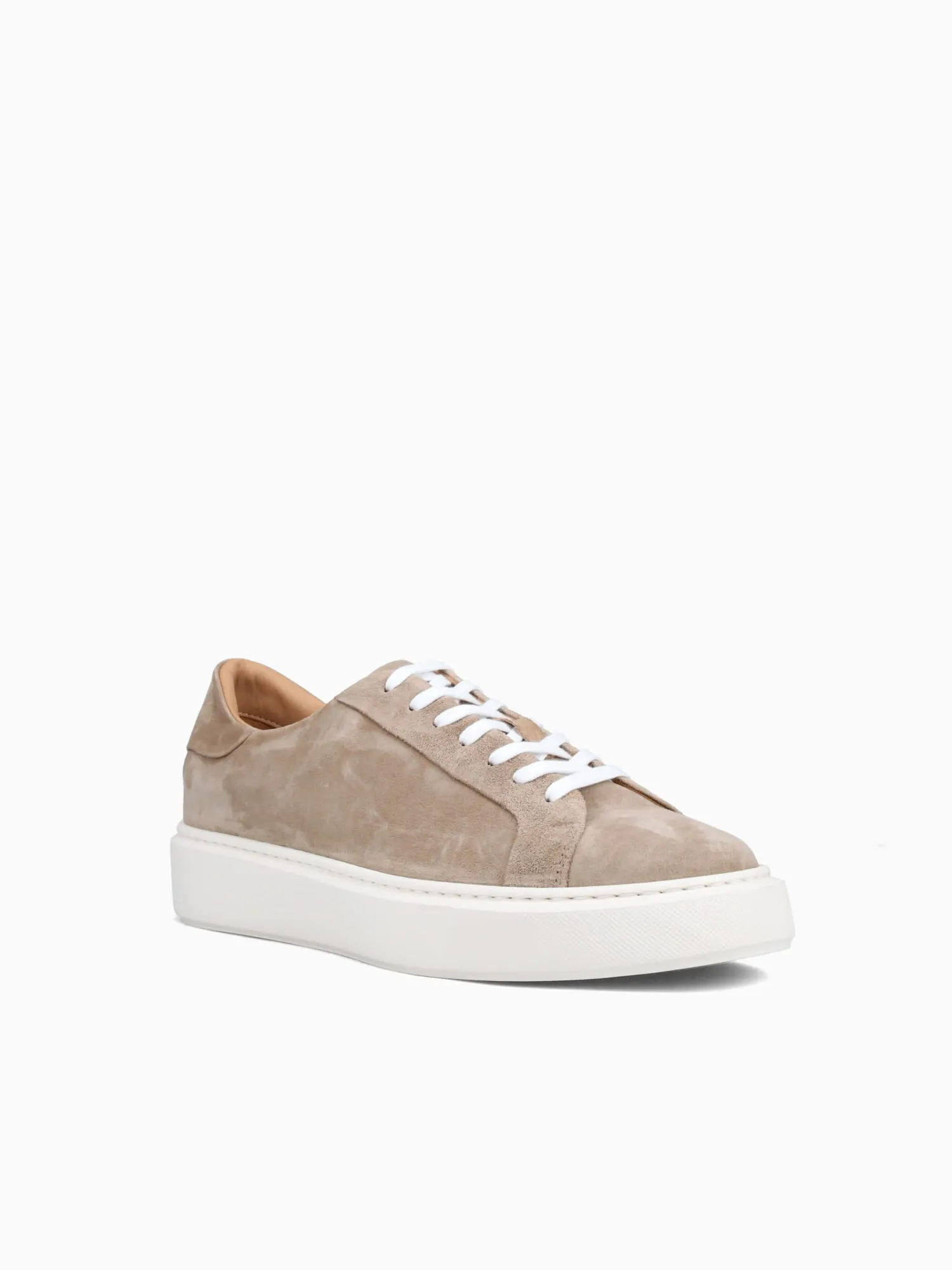 Barolo Sneaker Taupe Water Suede