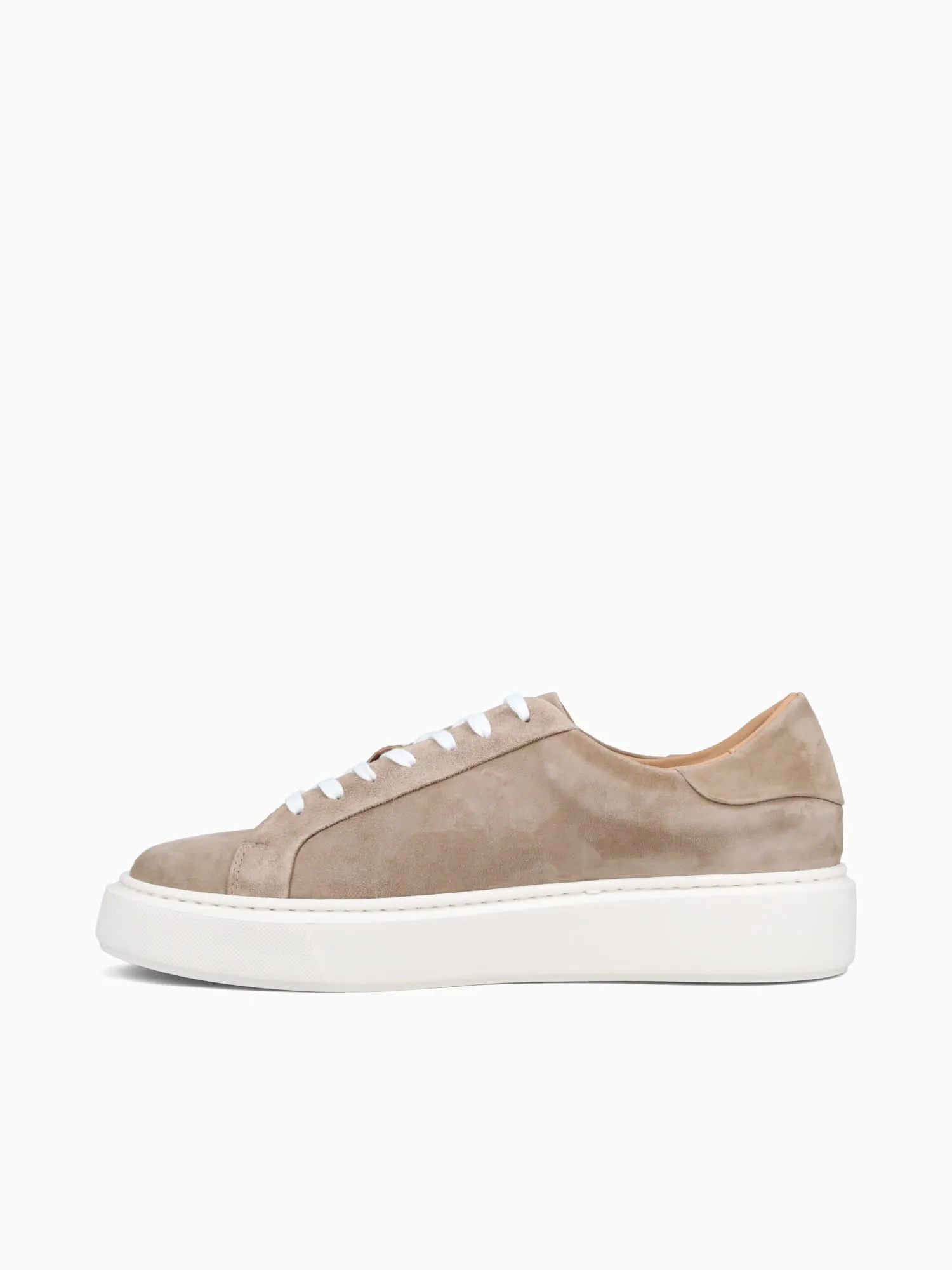 Barolo Sneaker Taupe Water Suede