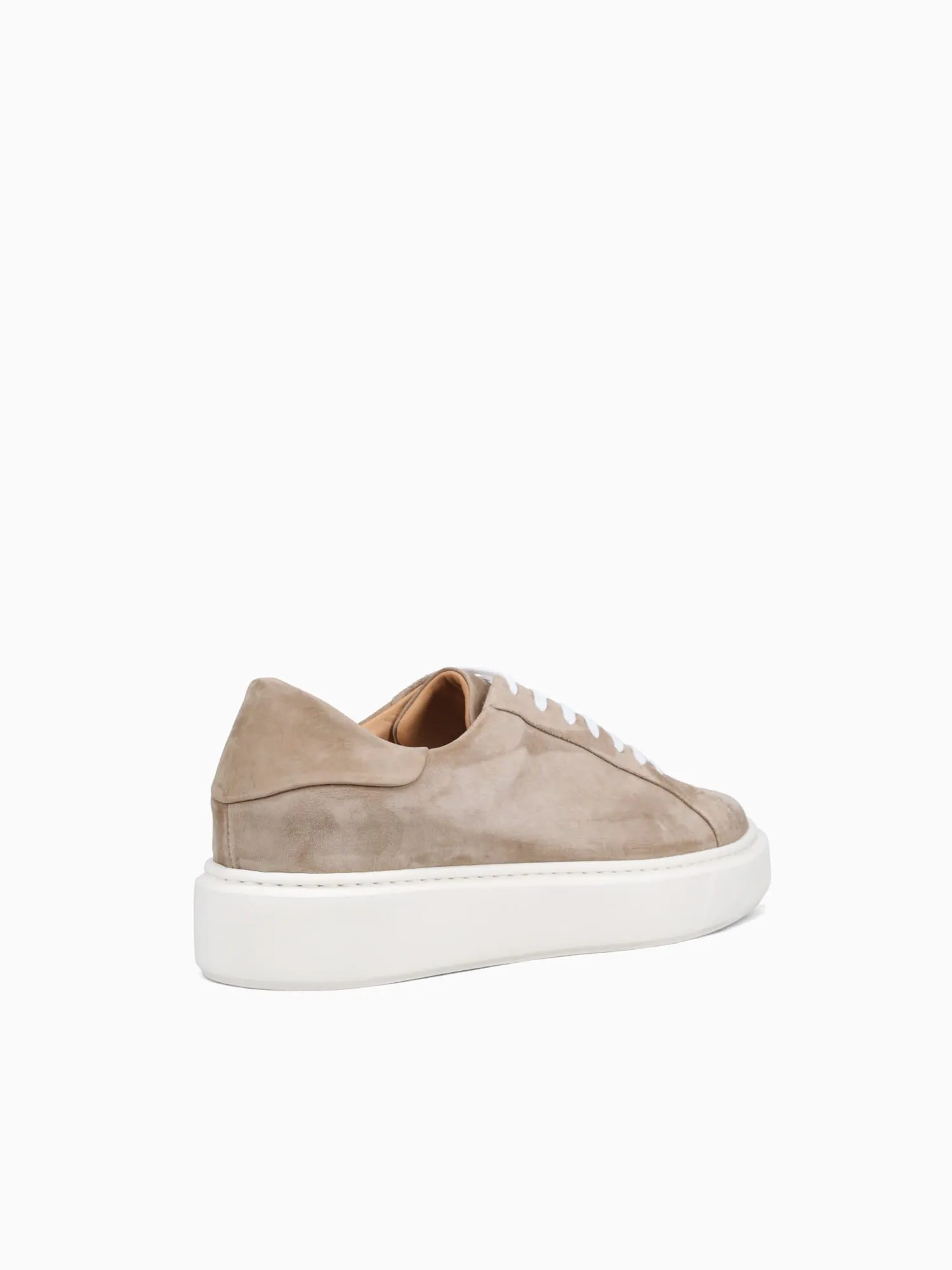 Barolo Sneaker Taupe Water Suede