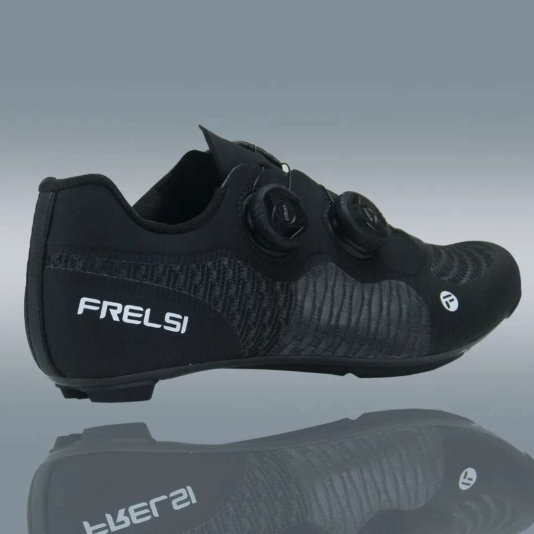 Black Pro Carbon Team Shoes | Built for Speed & Comfort