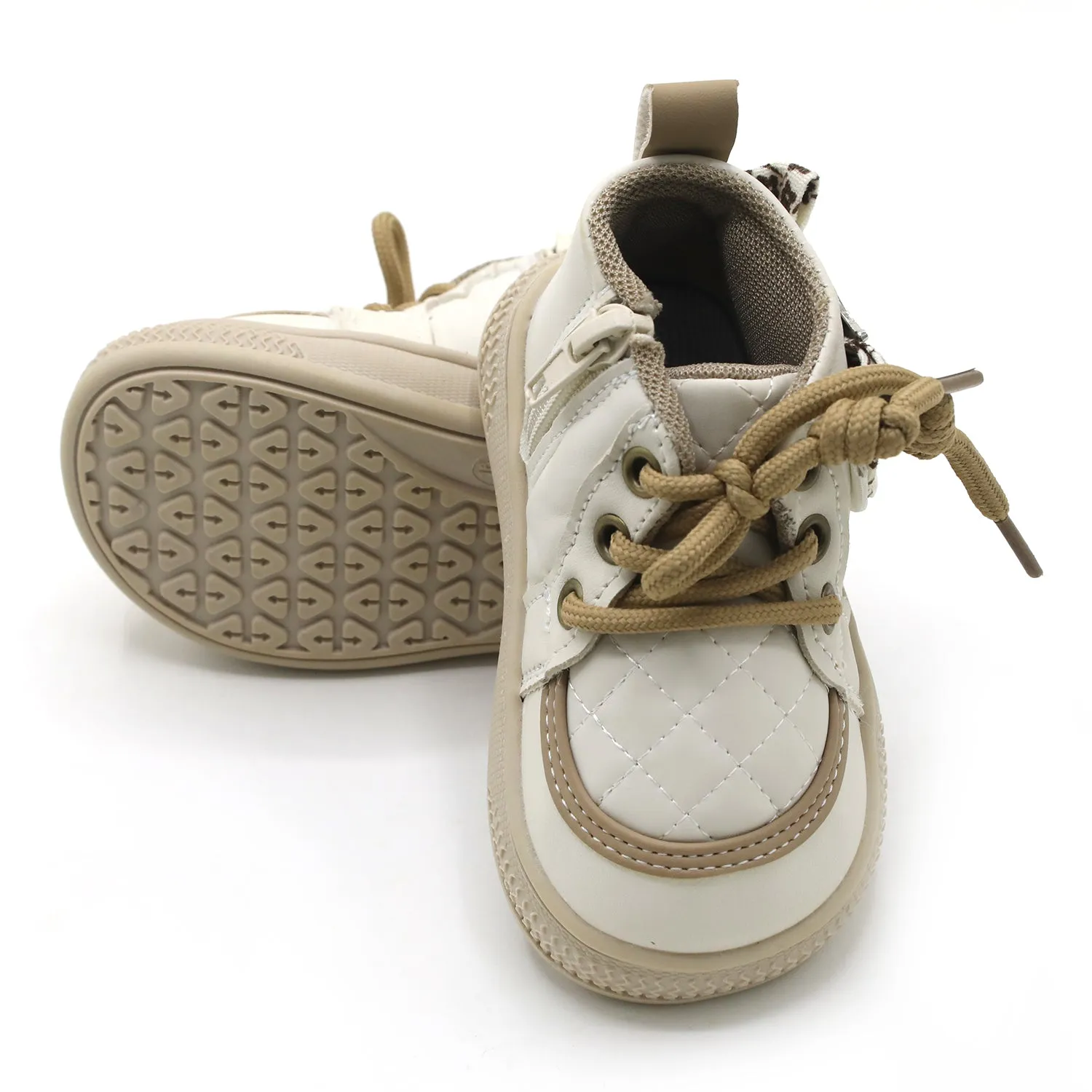 Boys Casual Long Shoes - Beige