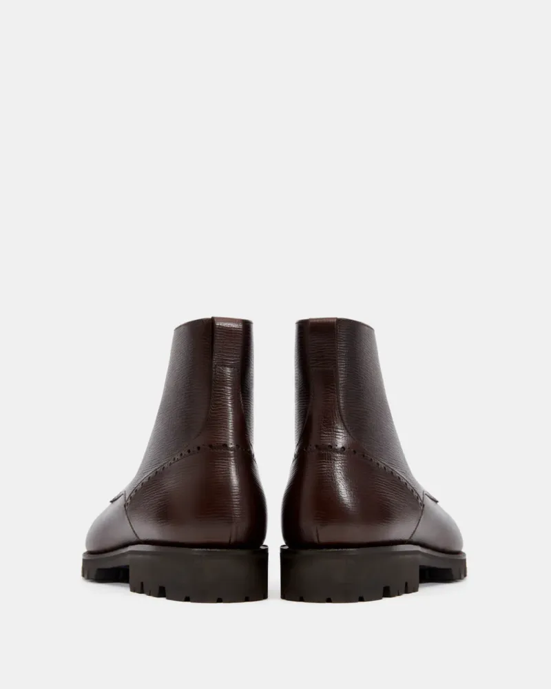 Brown Alcazar Cap Toe Boot