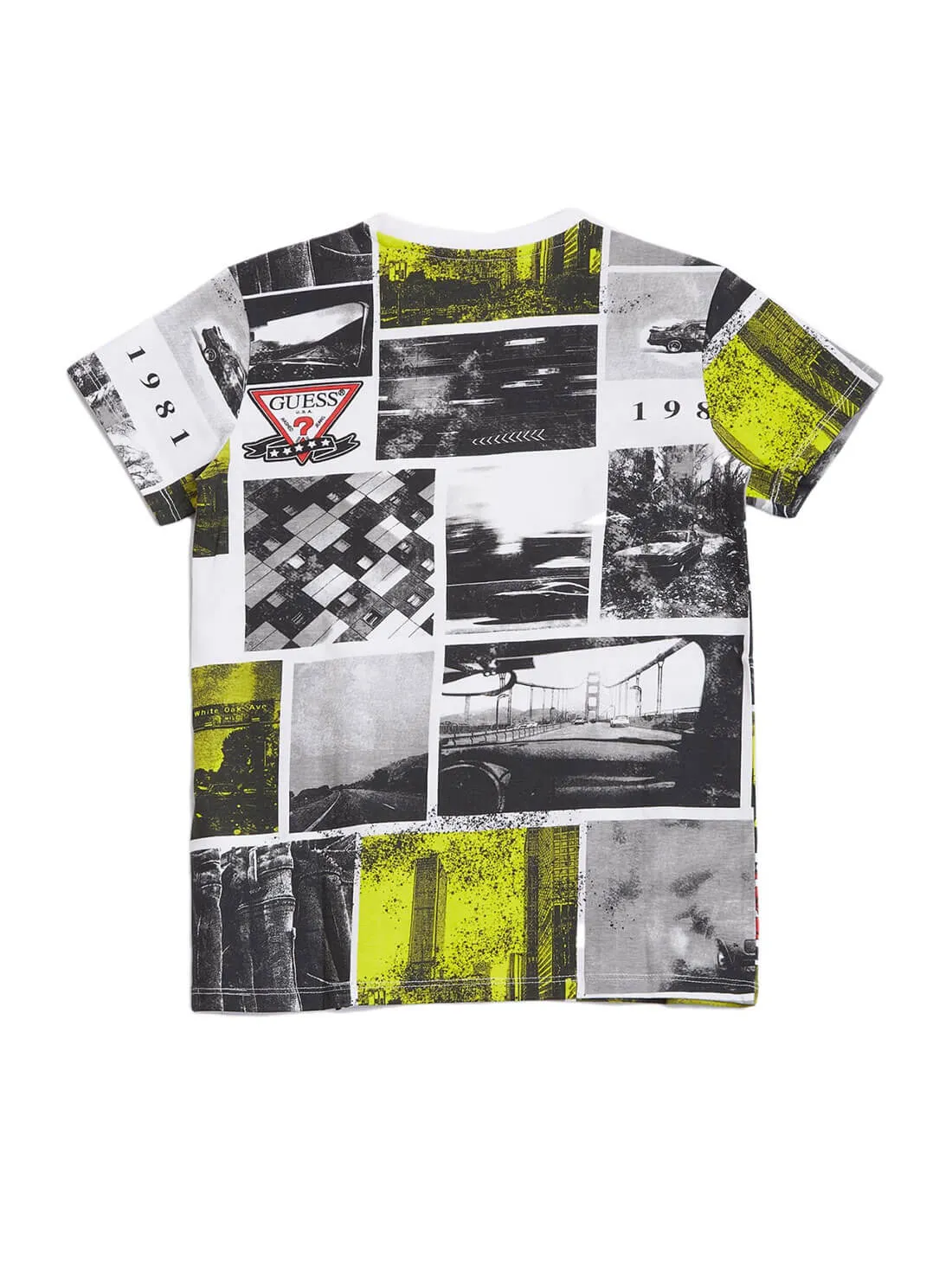 Collage Print T-Shirt (7-16)