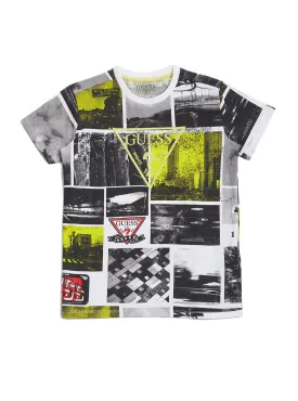 Collage Print T-Shirt (7-16)