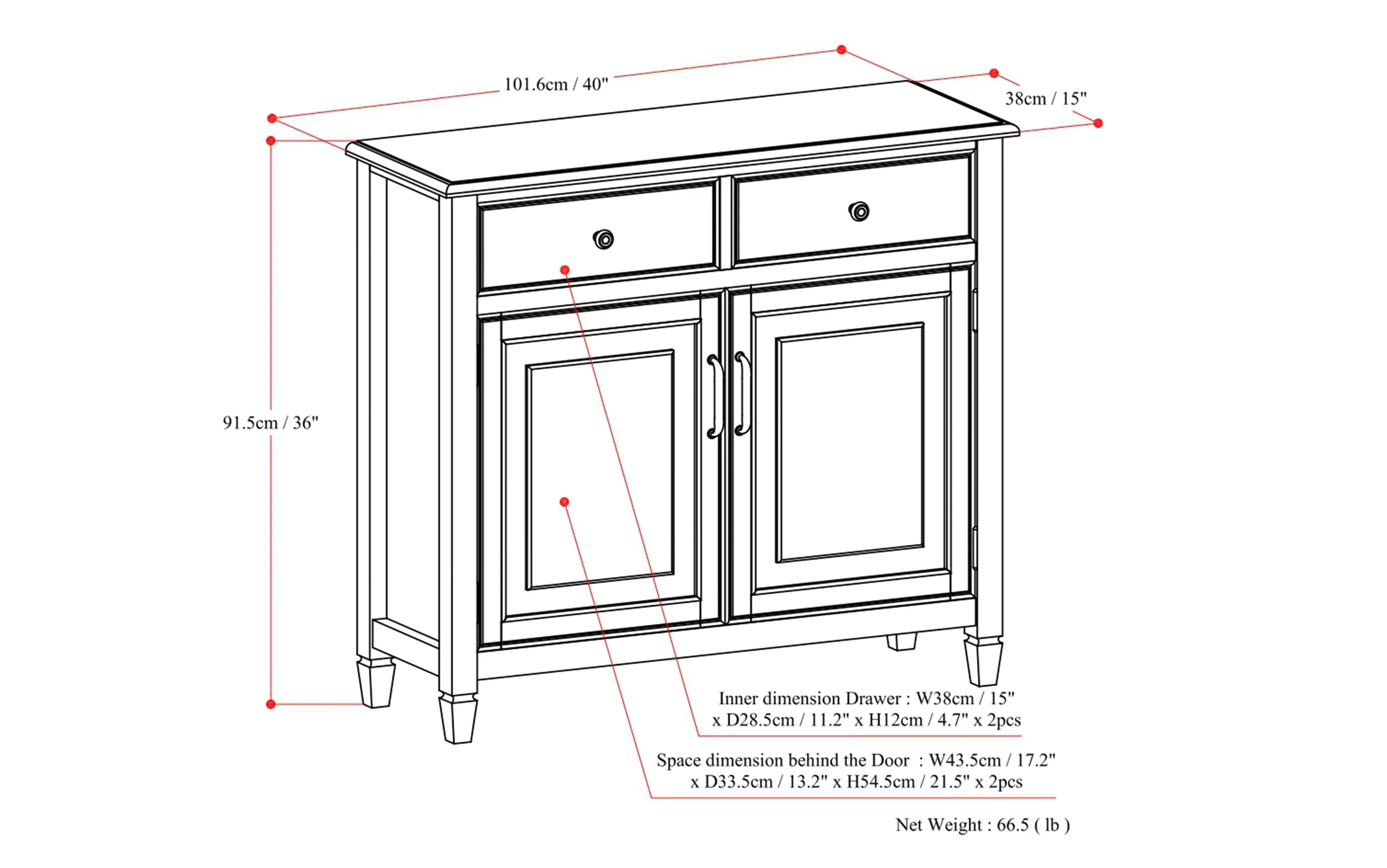 Connaught Storage Cabinet