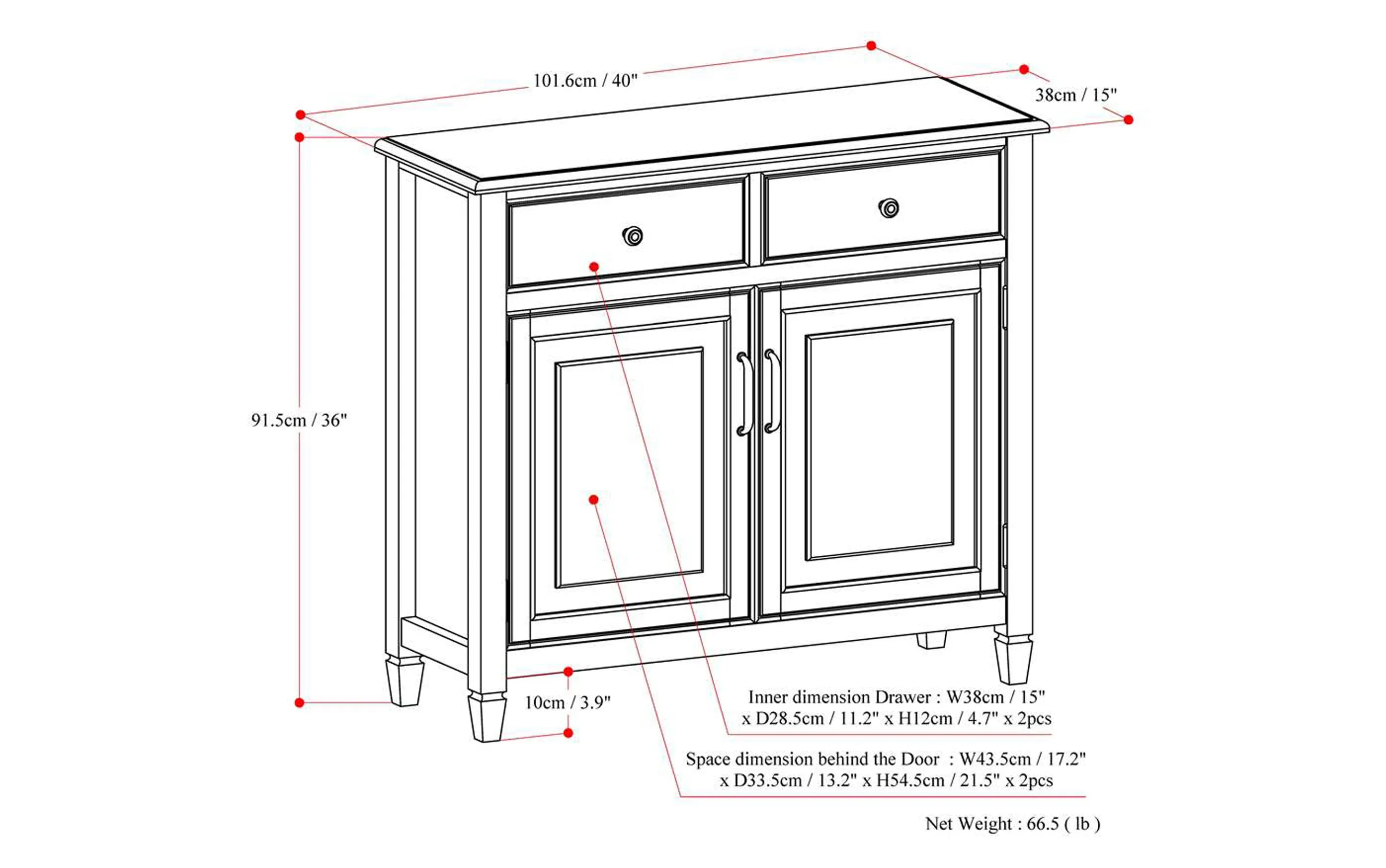 Connaught Storage Cabinet