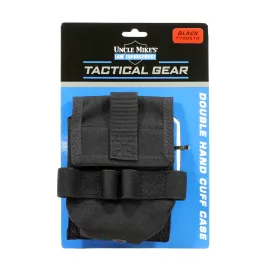 Double Cuff Pouch, Molle Cmpatble - Black