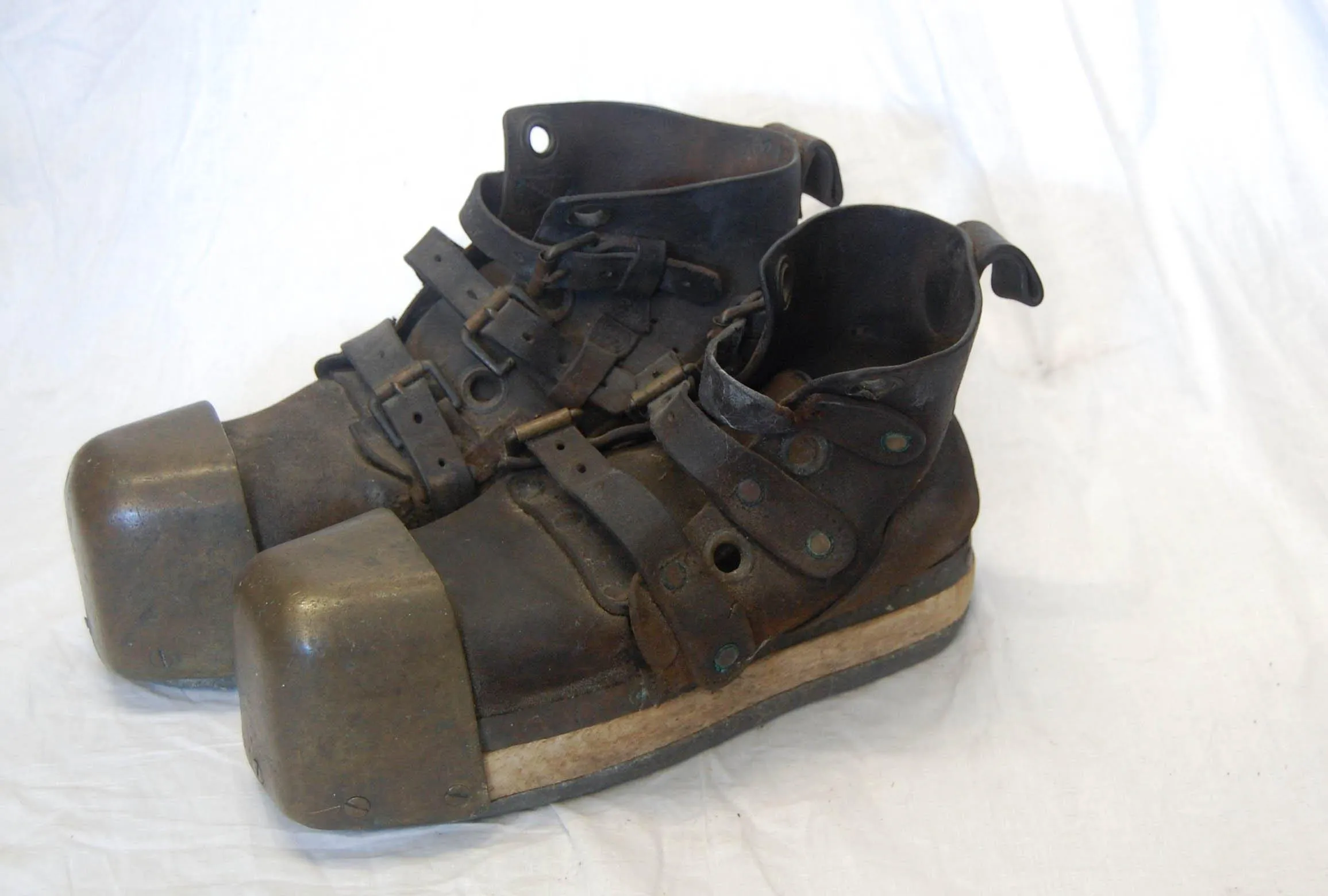 Early Twentieth Century Pair of Siebe Gorman Diving Boots