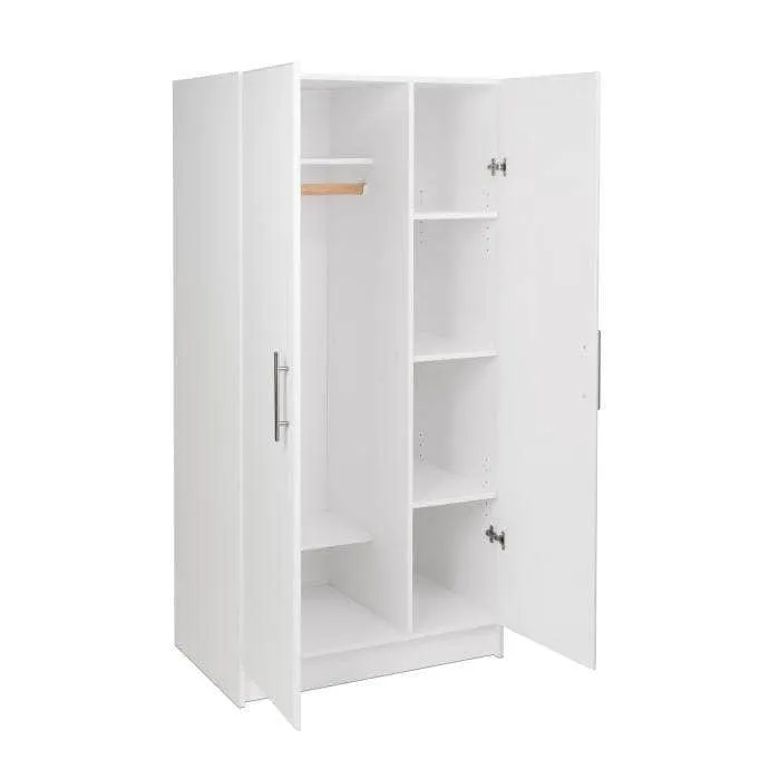 Elite Wardrobe With Storage - Available in 4 Colours