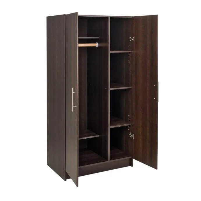 Elite Wardrobe With Storage - Available in 4 Colours