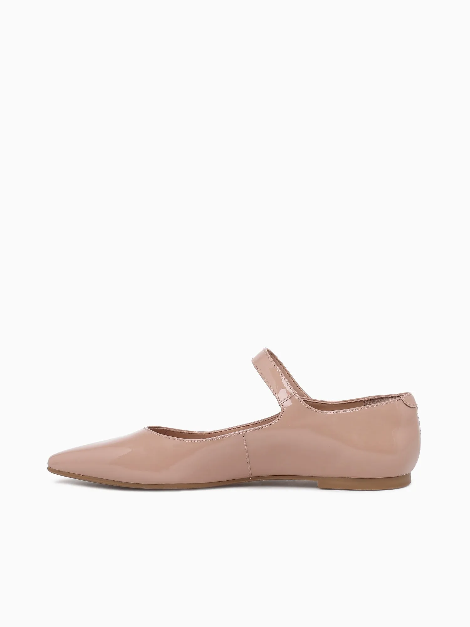 Gloria Nude Patent Leather