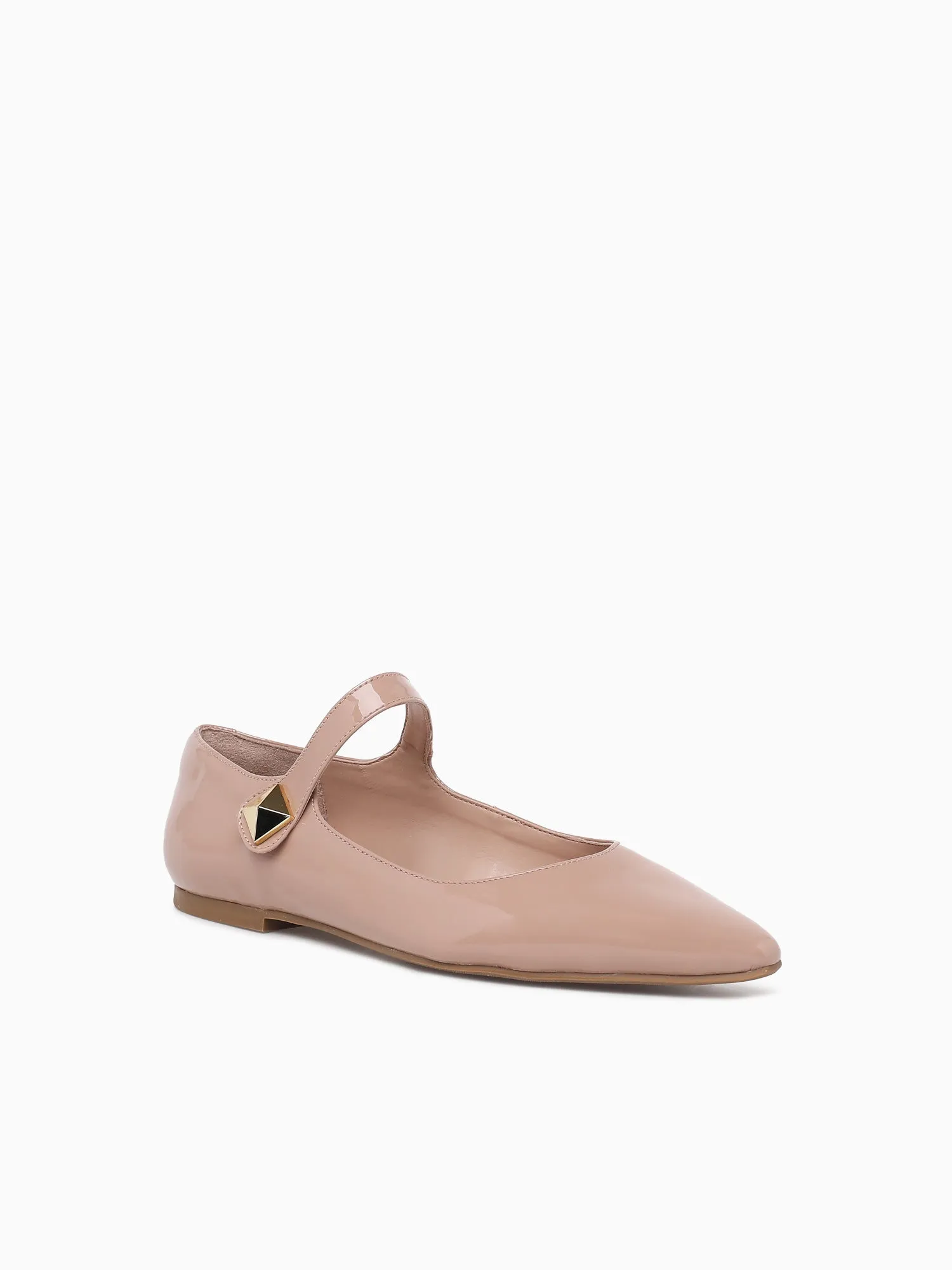 Gloria Nude Patent Leather