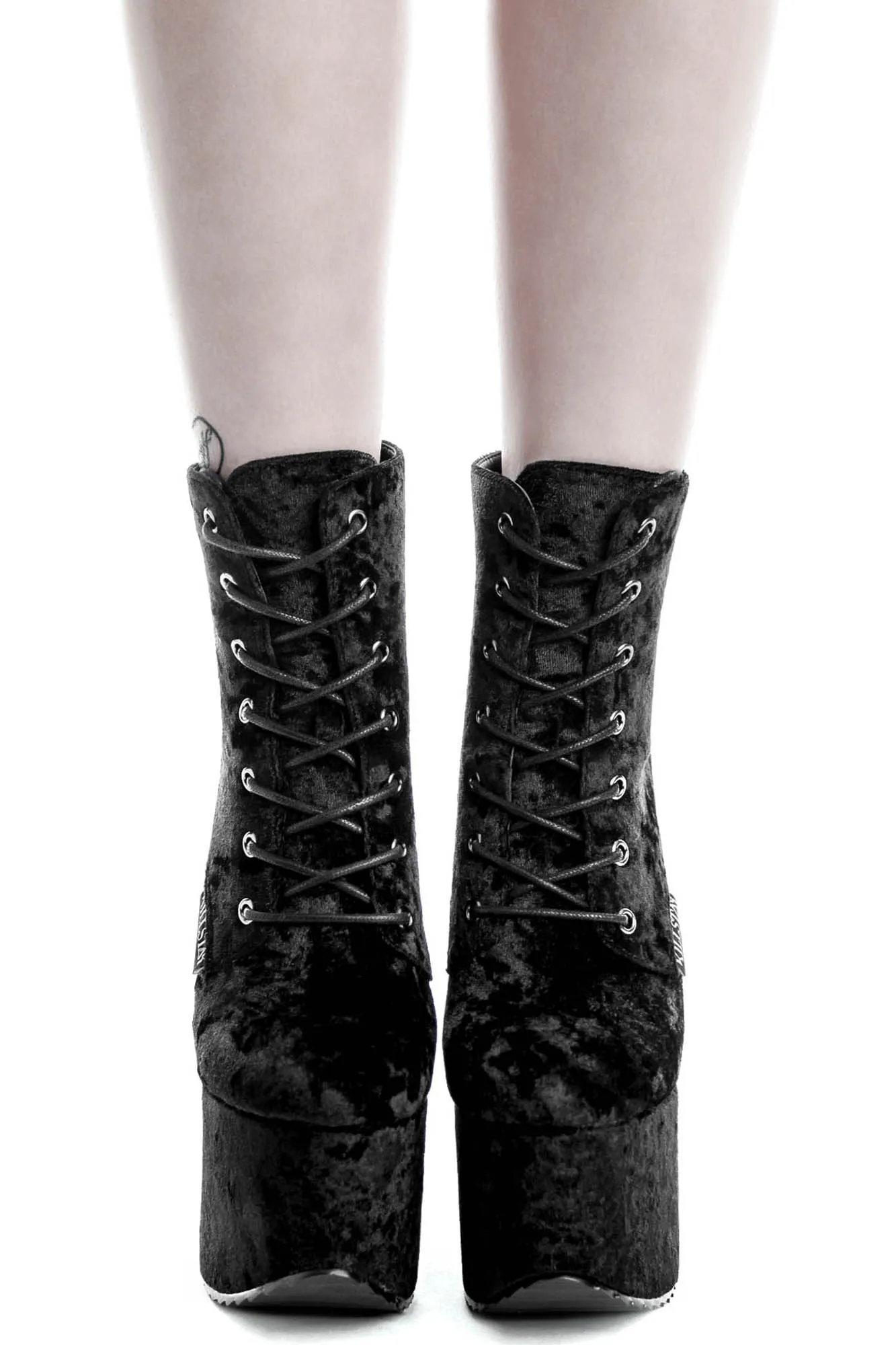 Hell-O Platform Bootie [Velvet]