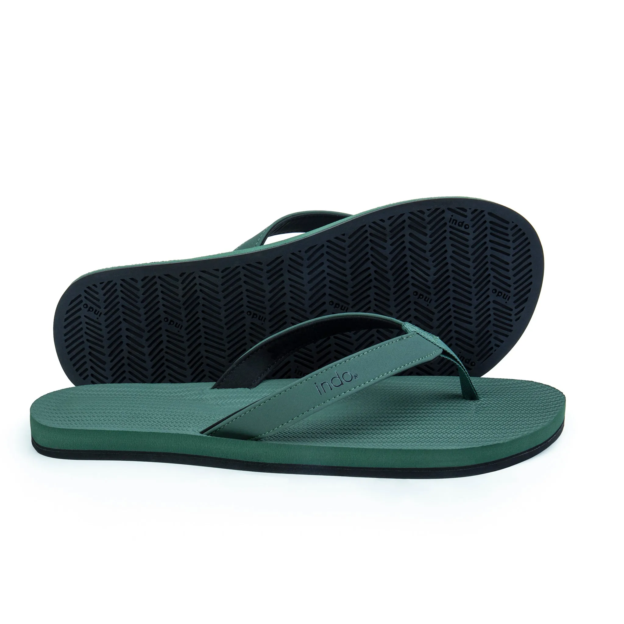 Indosole Men's Slippers - Leaf