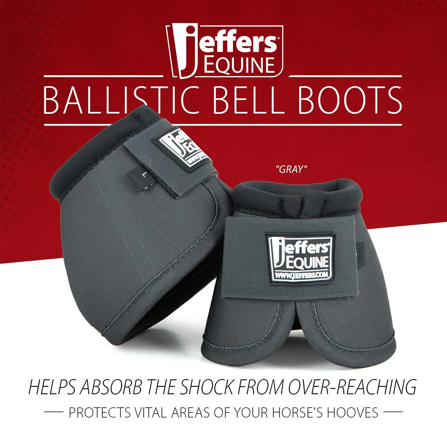 Jeffers Bell Boots for Horses