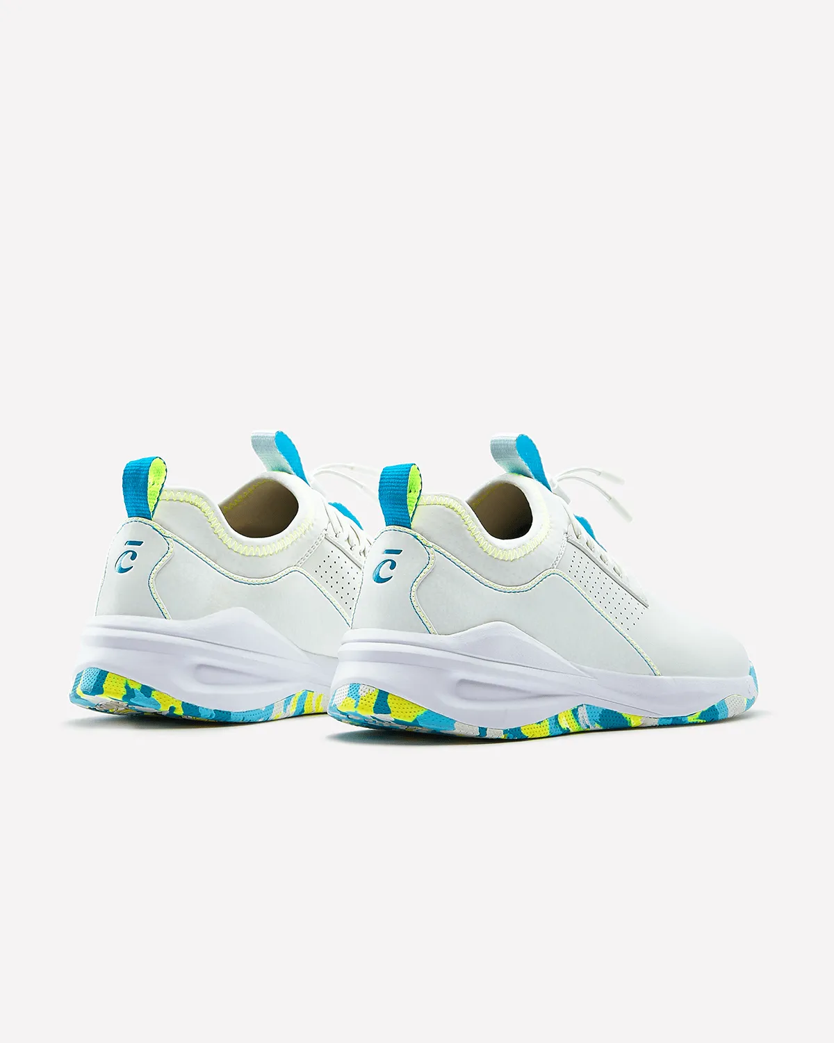 Men's Classic - White / Aquatic Pop