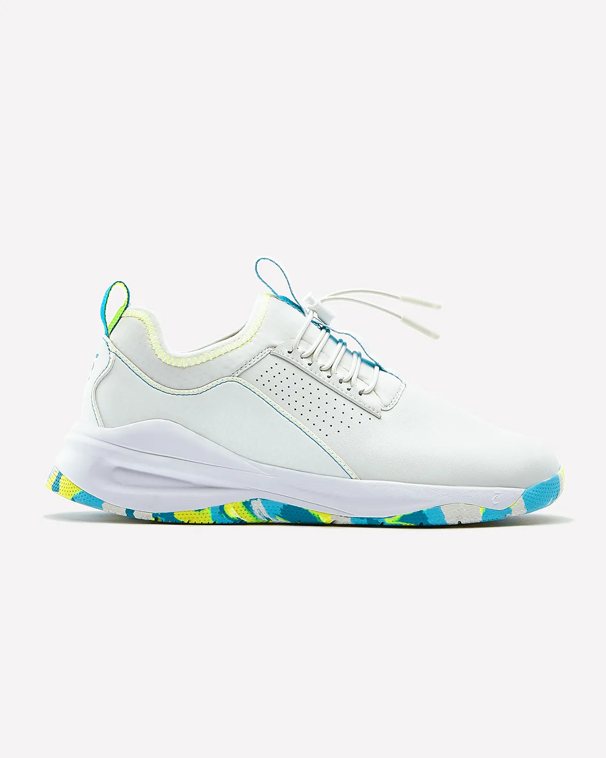 Men's Classic - White / Aquatic Pop