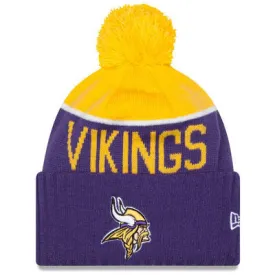 Minnesota Vikings New Era Sideline On Field Sport Knit Hat