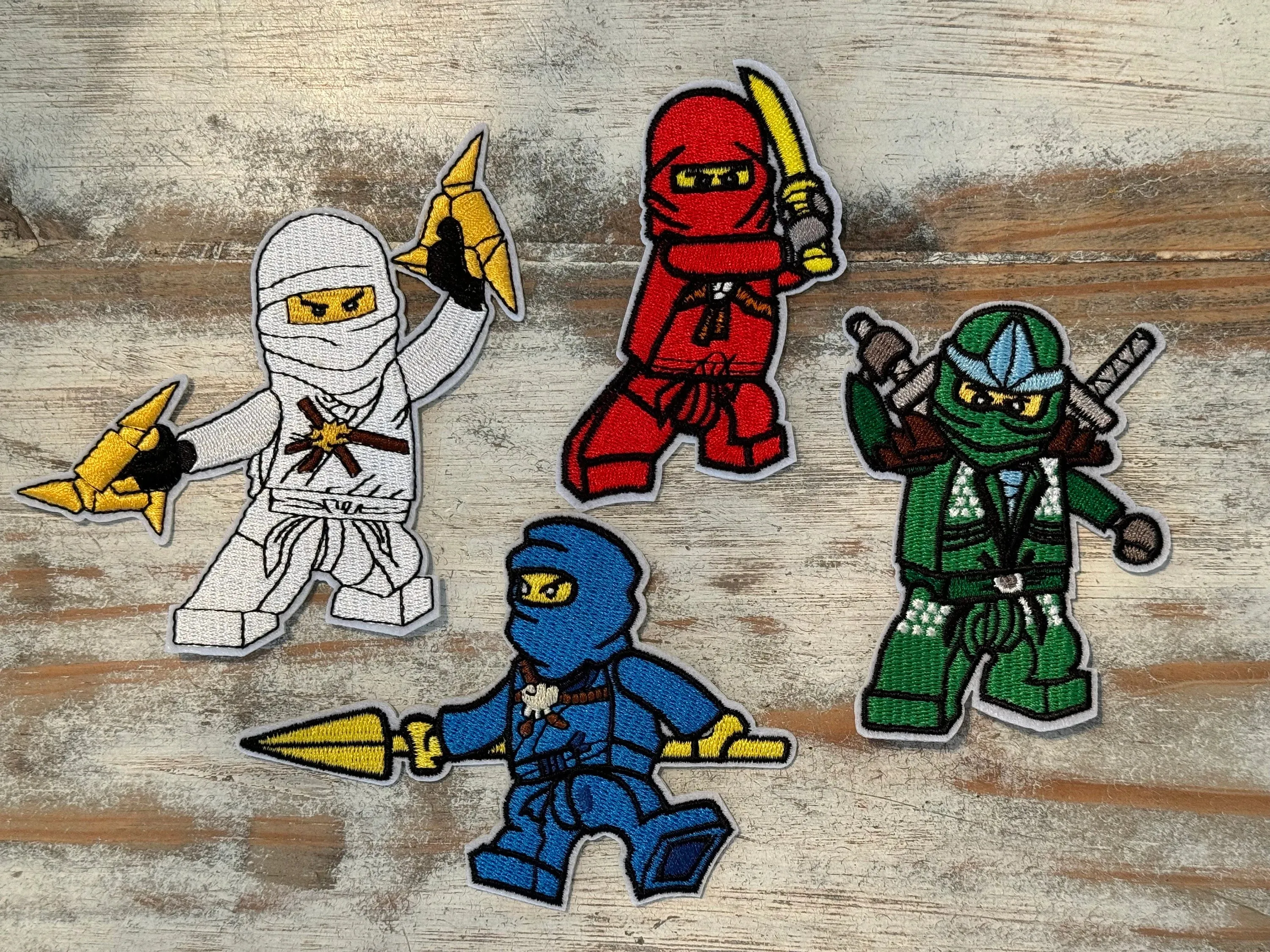 Ninja Iron On Patches