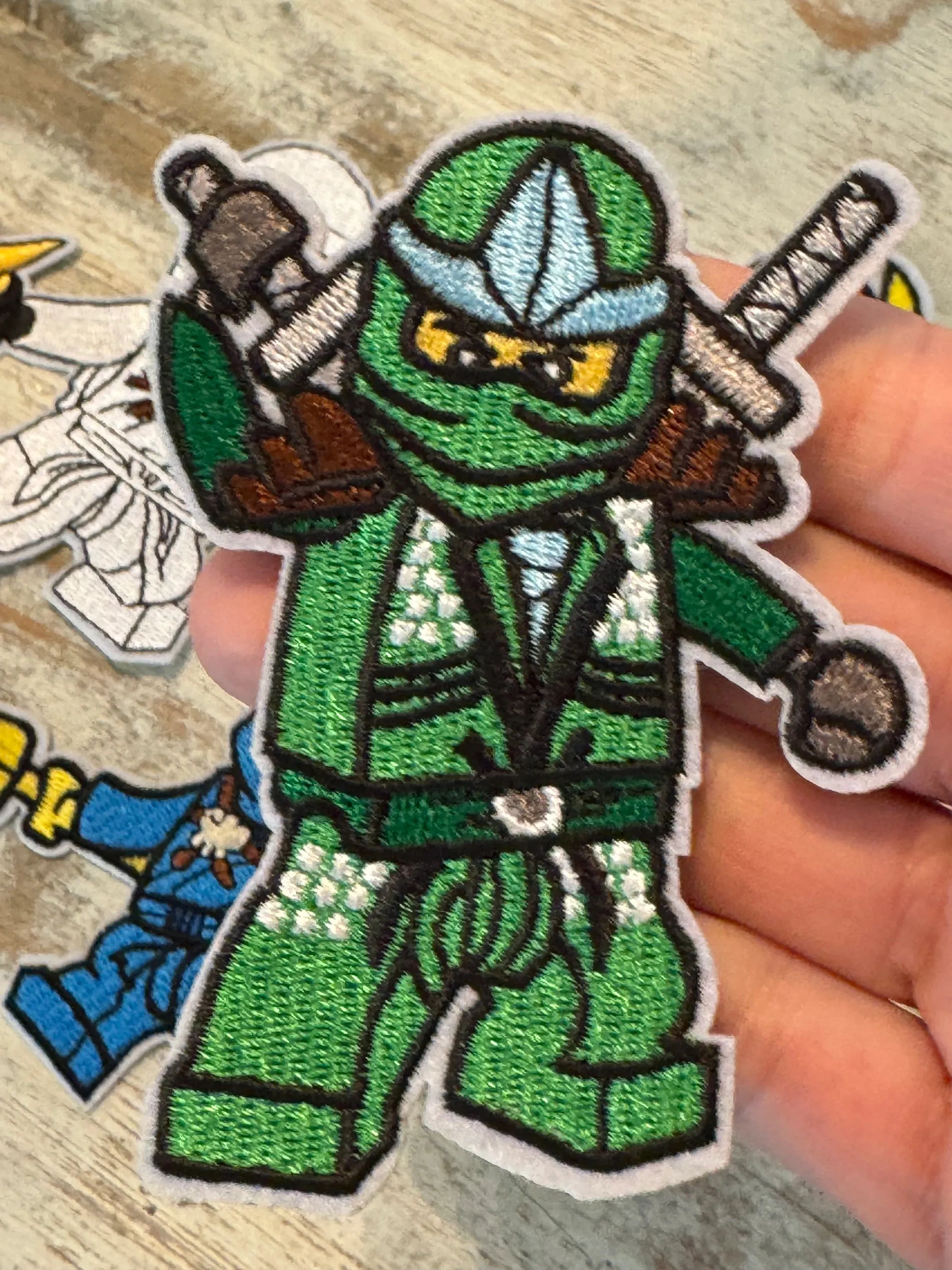 Ninja Iron On Patches