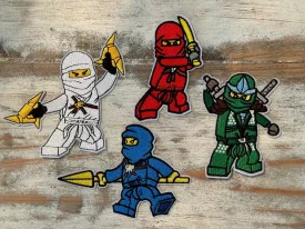 Ninja Iron On Patches