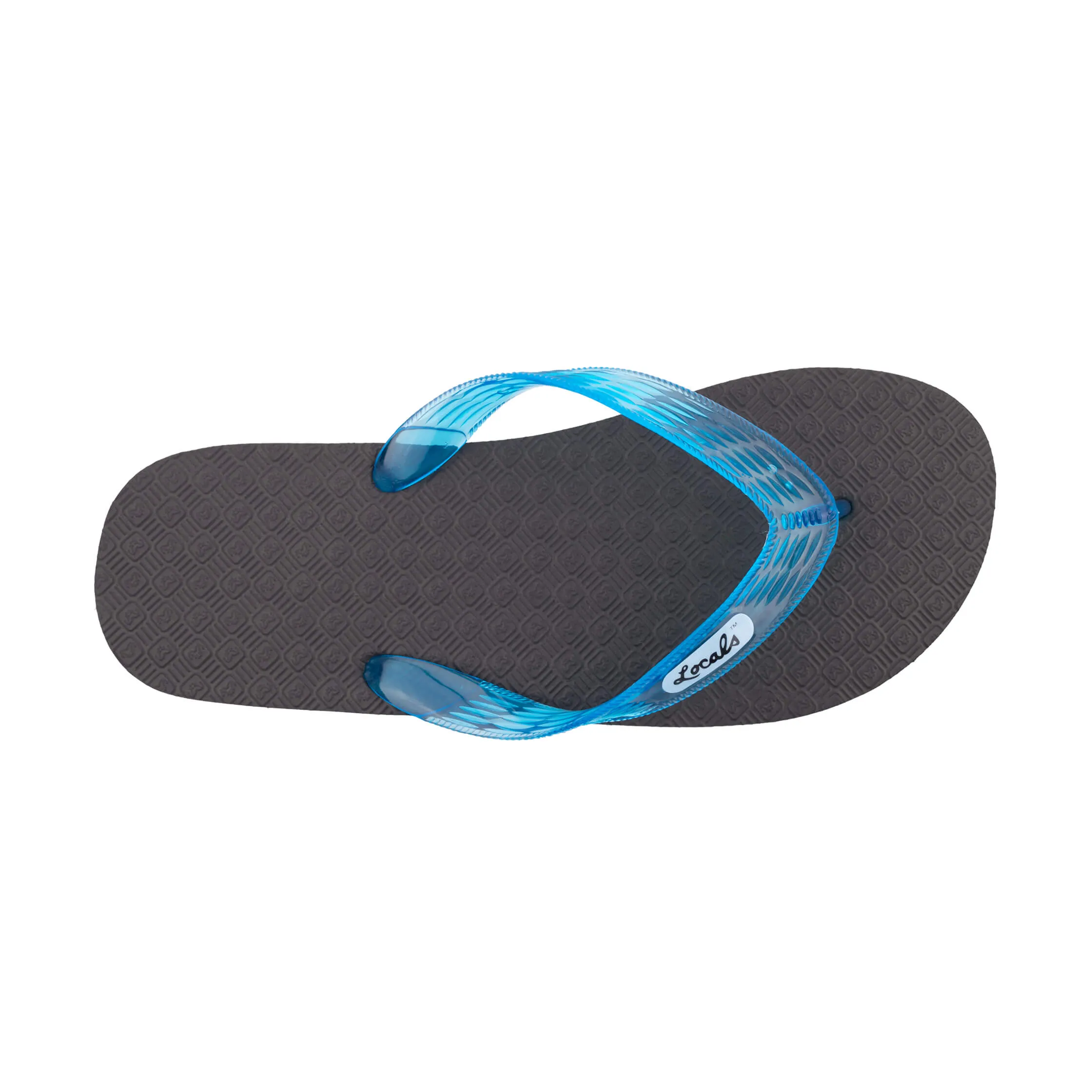 Original Men's Translucent Turquoise Strap Slippah