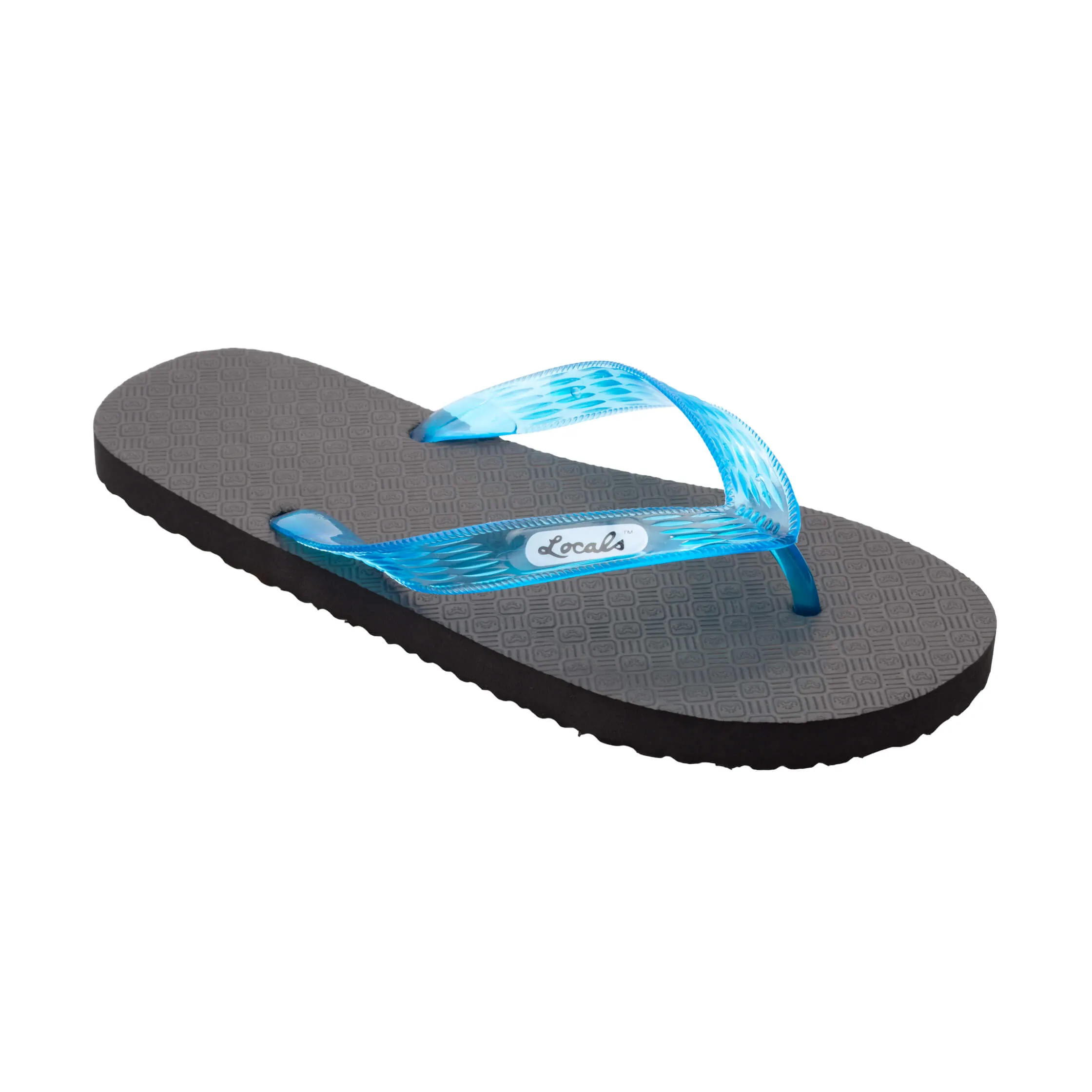 Original Men's Translucent Turquoise Strap Slippah