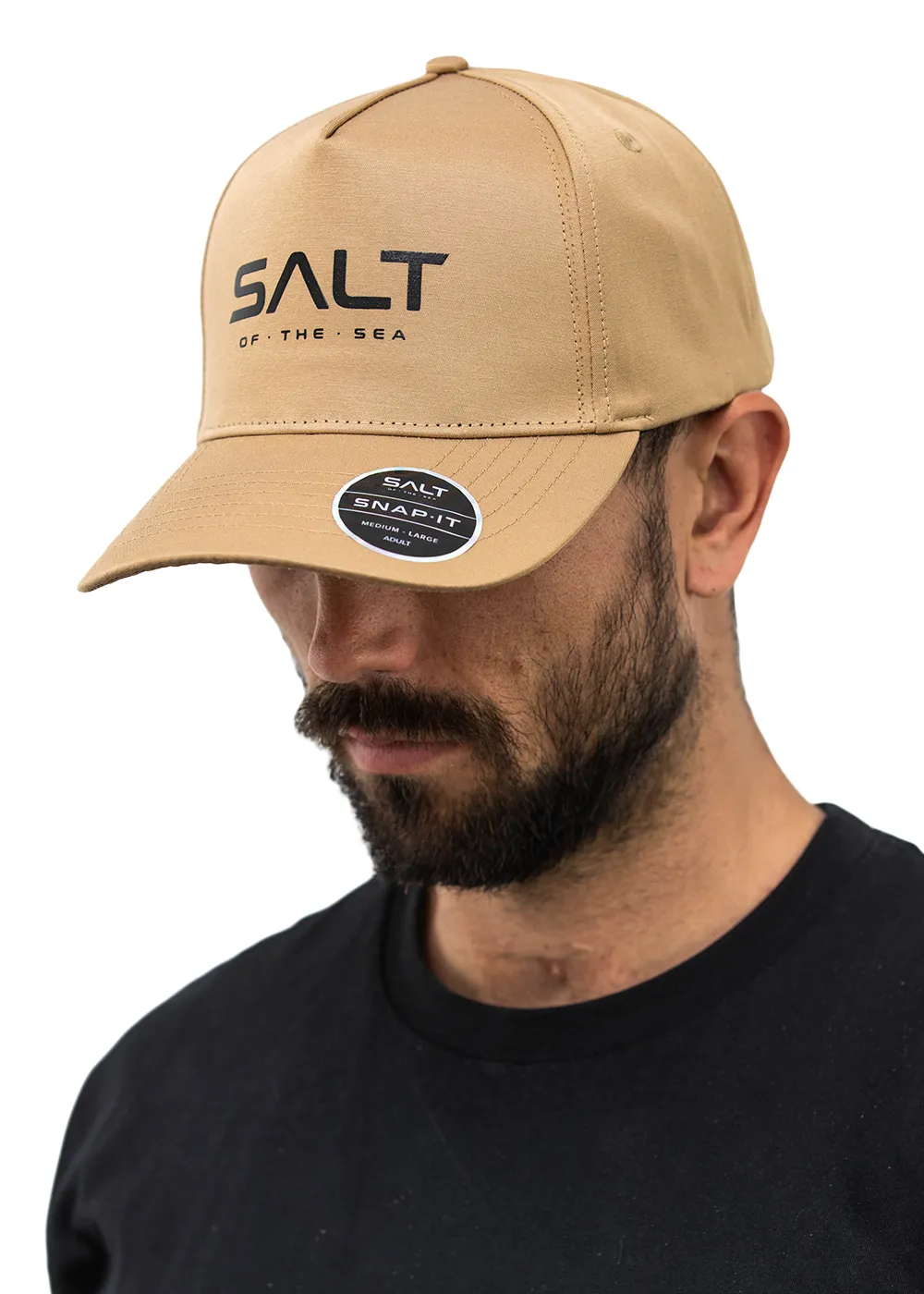 Salt Snapback Cap - Screenprint Salt Logo