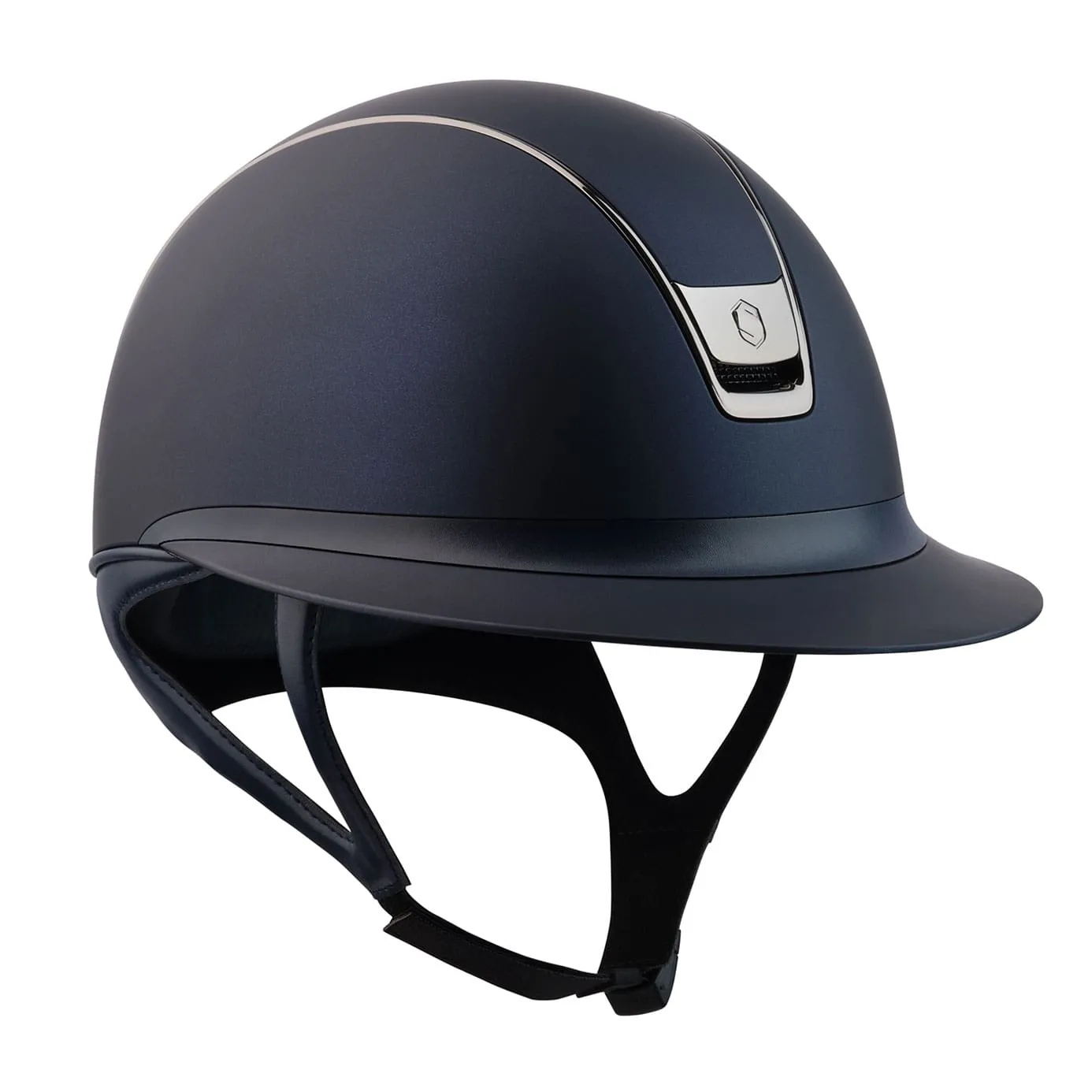 Samshield V2 Miss Shield Standard Shadowmatt Riding Hat - Navy