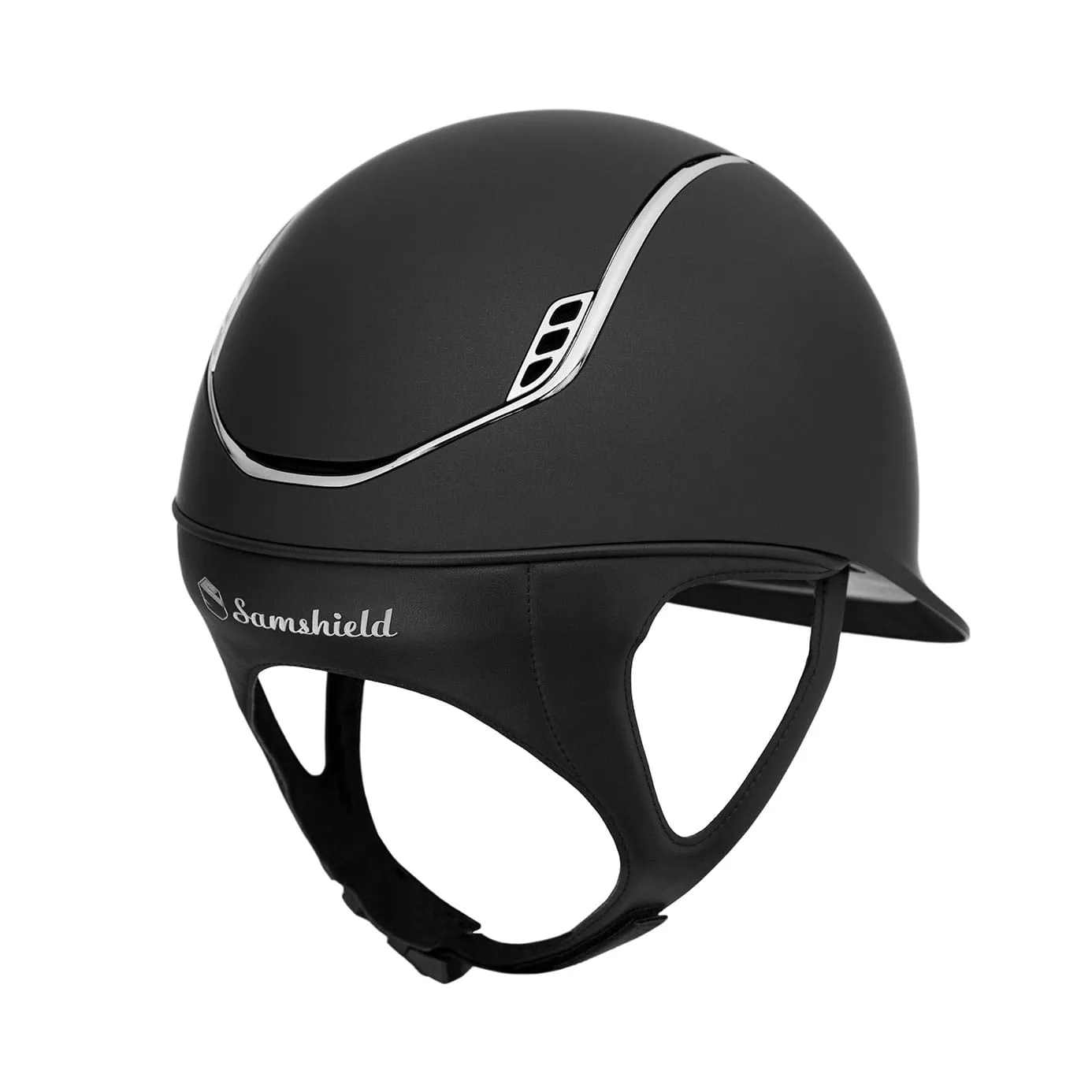 Samshield V2 Standard Shadowmatt Riding Hat - Black