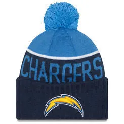 San Diego Chargers New Era Sideline On-Field Sport Knit Hat