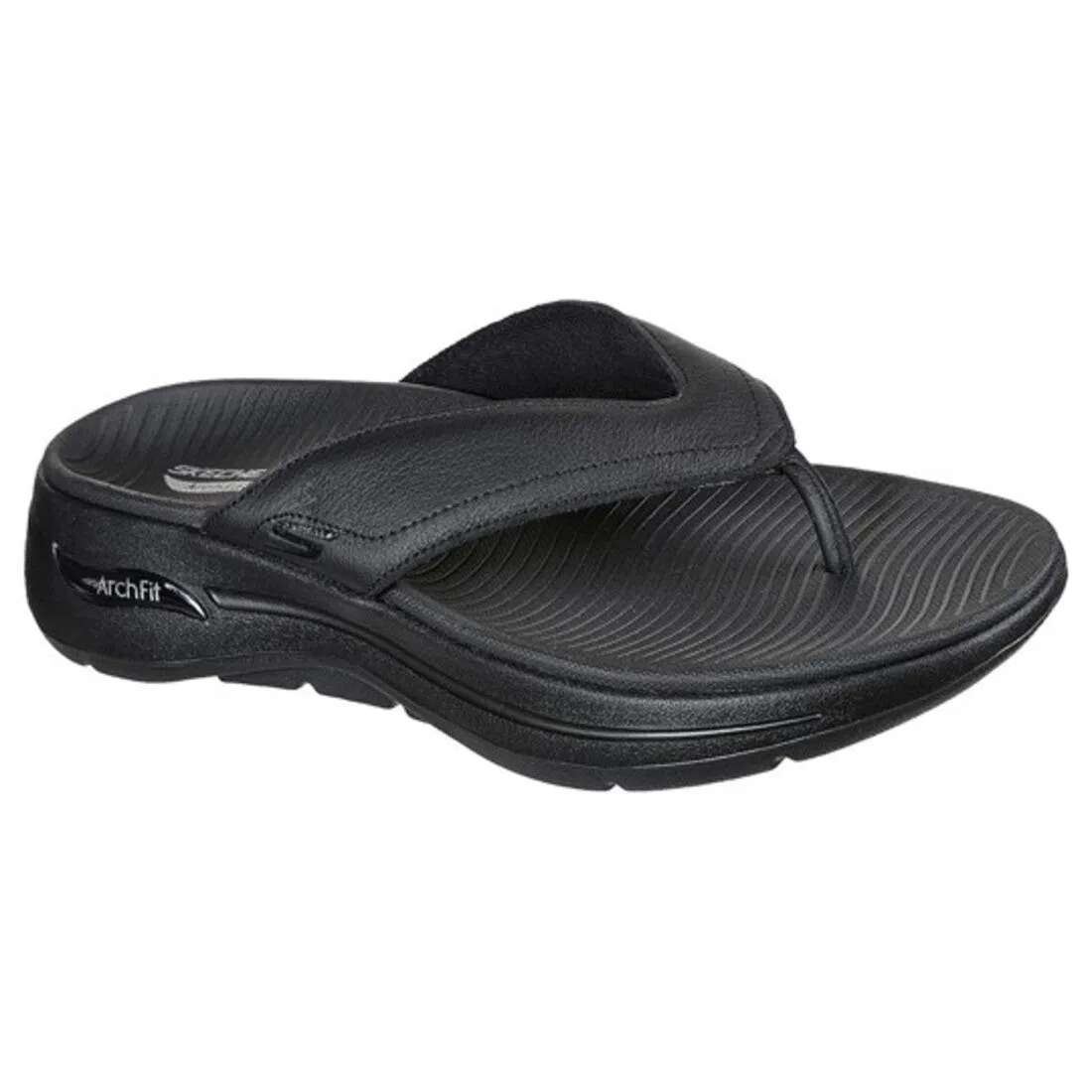 Skechers On-The-GO GOwalk Arch Fit Men's Slippers BLACK