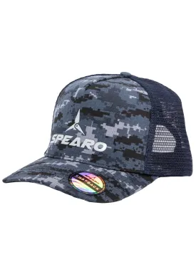 Spearo Snapback Trucker Cap - Raised Spearo Logo