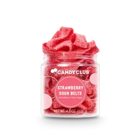 Strawberry Sour Belt Candies