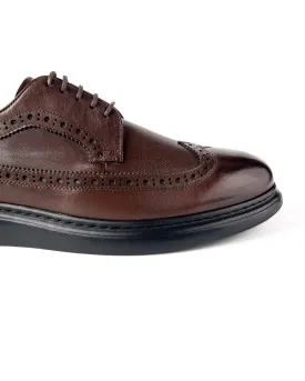 Tango Brown Genuine Leather Casual Classic Men's Shoes