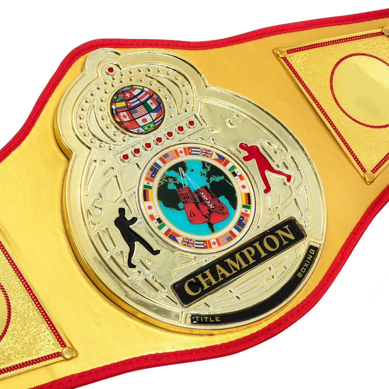 TITLE Boxing Gold Flash Title Belt