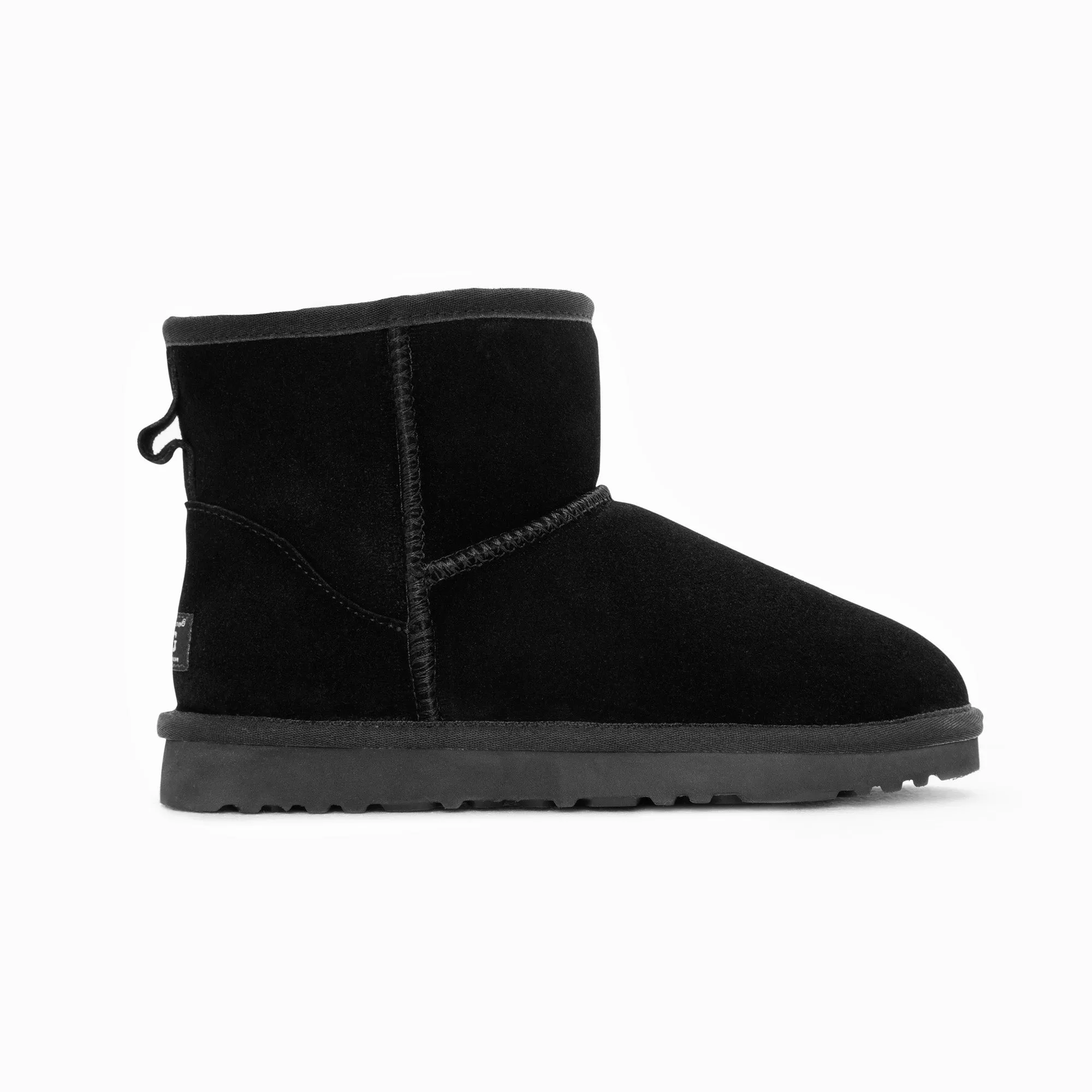 Ugg Boots Genuine Australian Sheepskin Unisex Mini Classic Suede (Large Size) (Unisex Cow Suede)