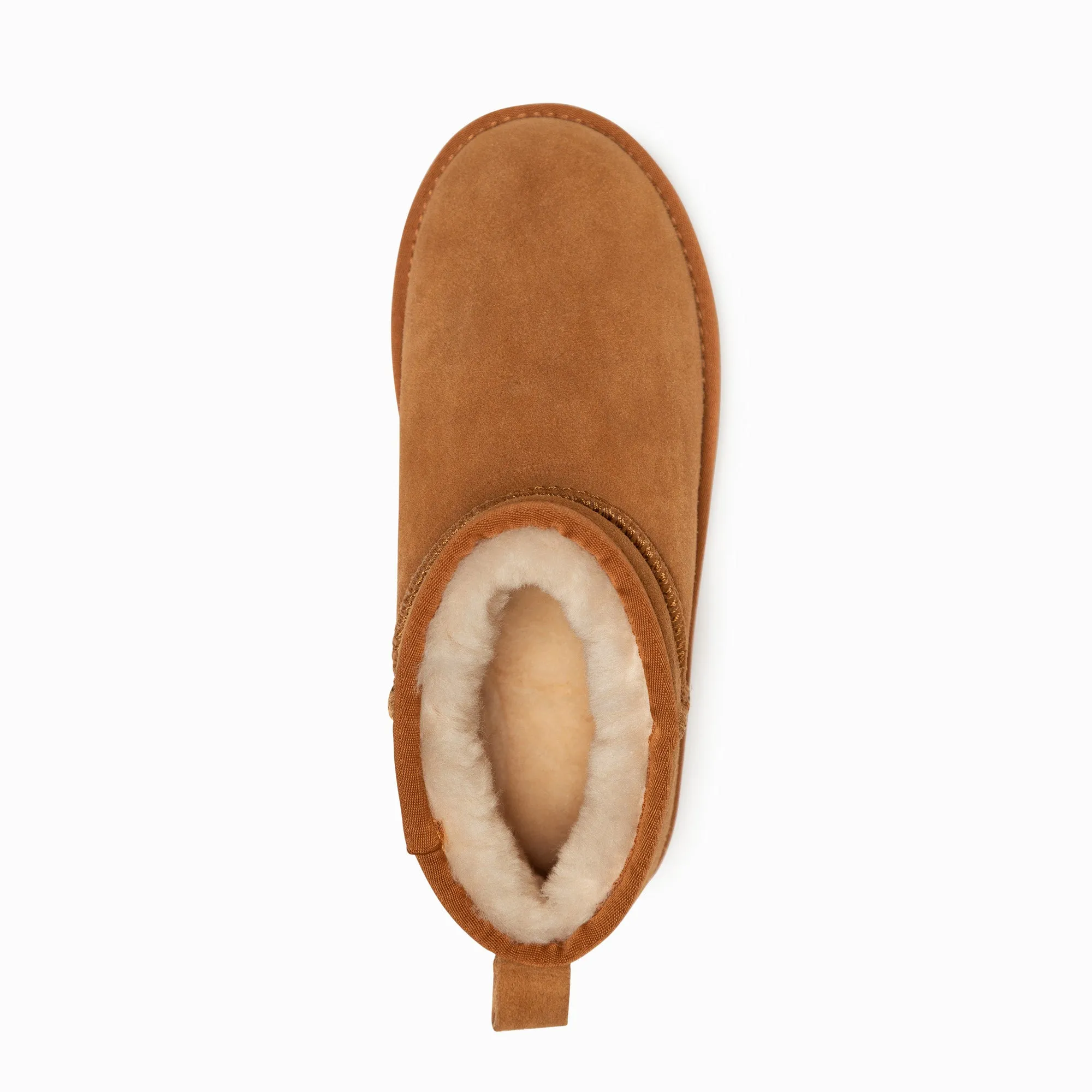 Ugg Boots Genuine Australian Sheepskin Unisex Mini Classic Suede (Large Size) (Unisex Cow Suede)