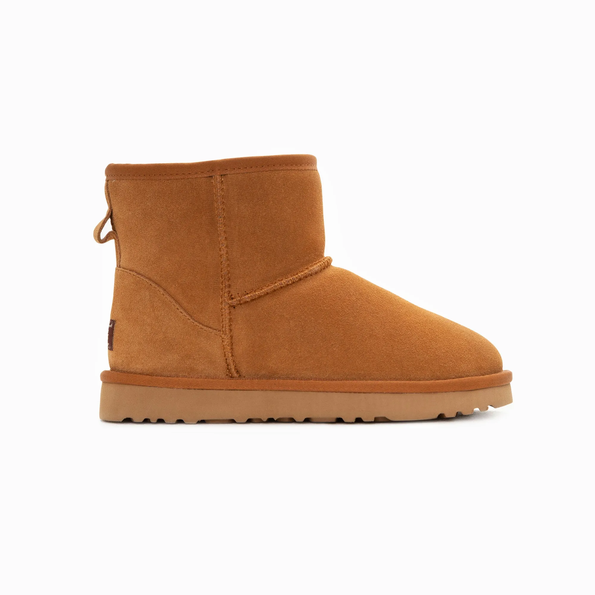 Ugg Boots Genuine Australian Sheepskin Unisex Mini Classic Suede (Large Size) (Unisex Cow Suede)