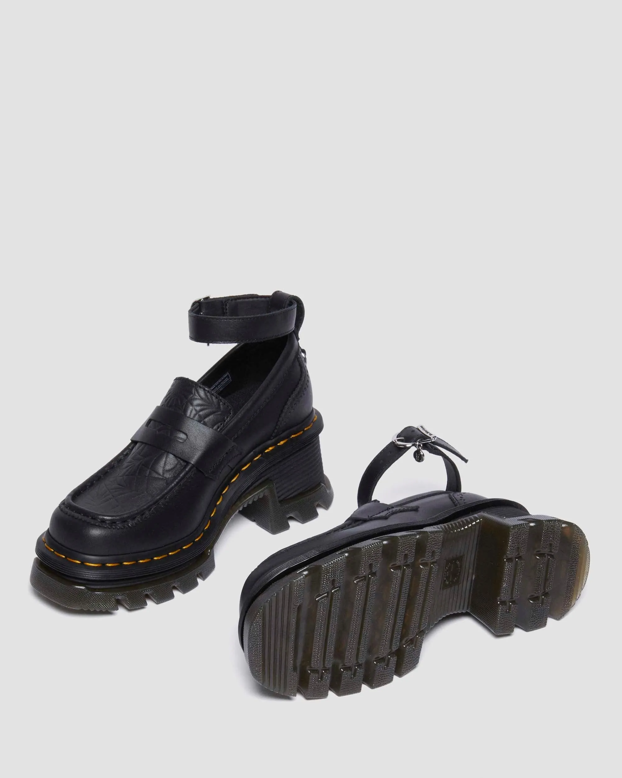 Wednesday Corran Wanama Leather Heeled Loafers