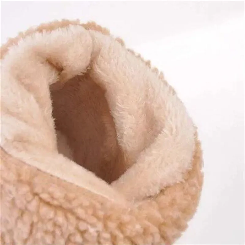 Women Fur Warm Wool Ankle Boot Comfortable Mid Boots